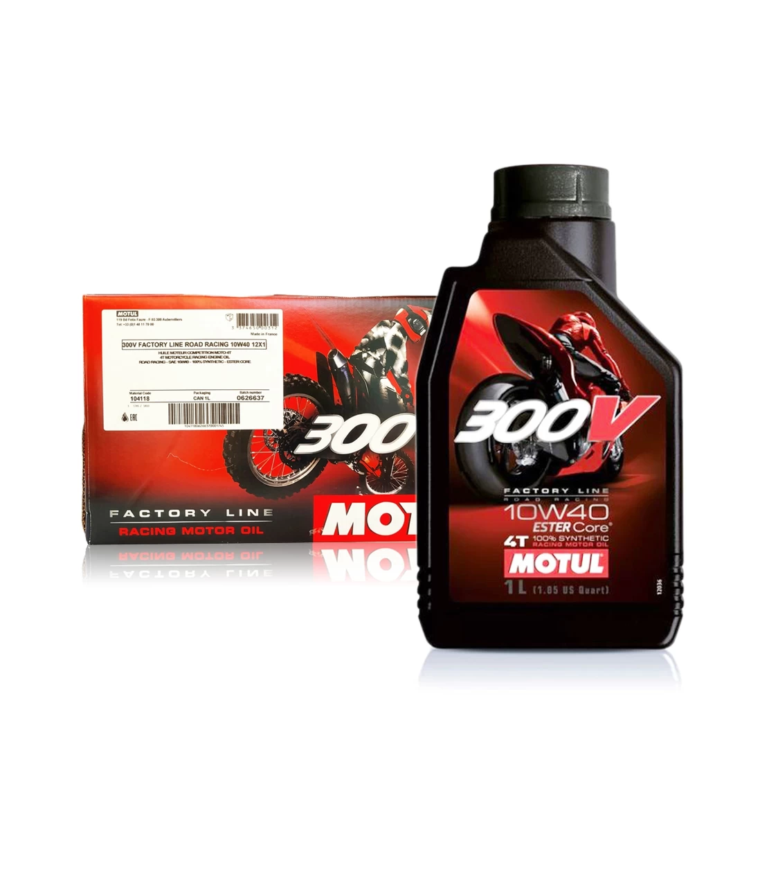 Nhớt Motul300V 10w40 4T Factory Line